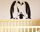 Penguin Familly Wall Decal Animal Stickers For Nursery
